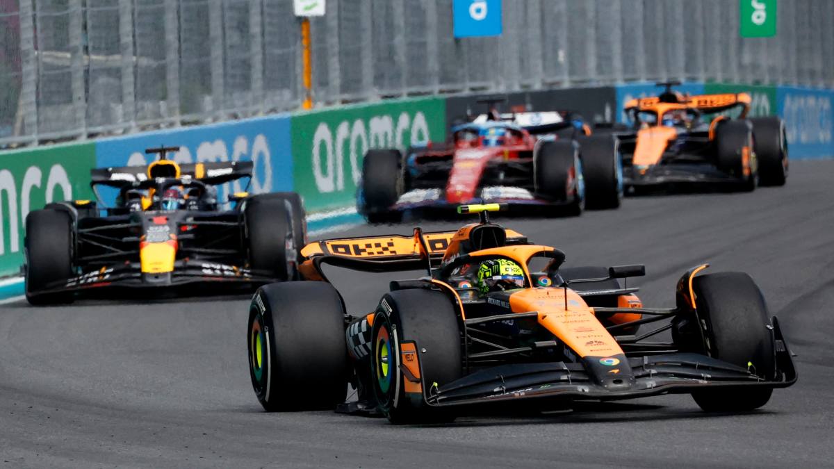 ¡Lando Norris hace historia! Consigue su primer triunfo en la F1 en el GP de Miami; Checo Pérez termina en el quinto lugar