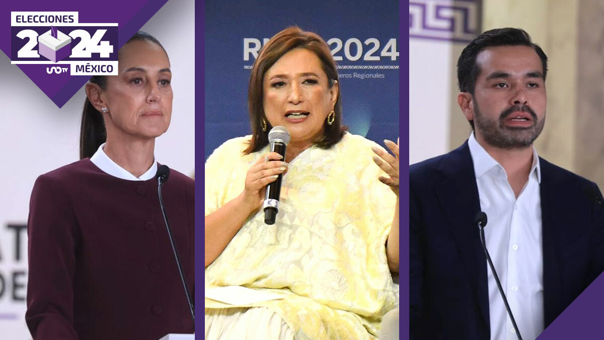 Tercer debate presidencial 2024 EN VIVO; Sheinbaum, Gálvez y Máynez