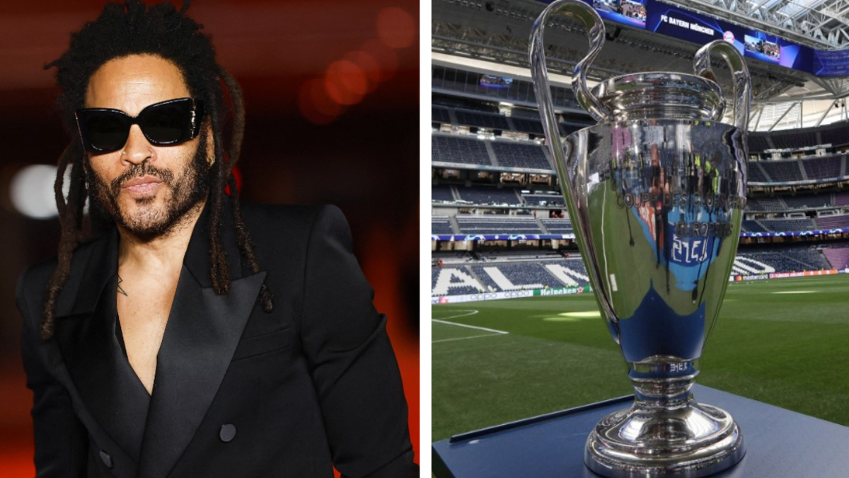 Lenny Kravitz abrirá el telón en Wembley para la final de Champions League