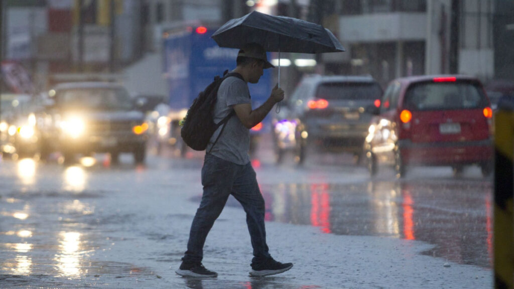 Lluvias y calor en CDMX