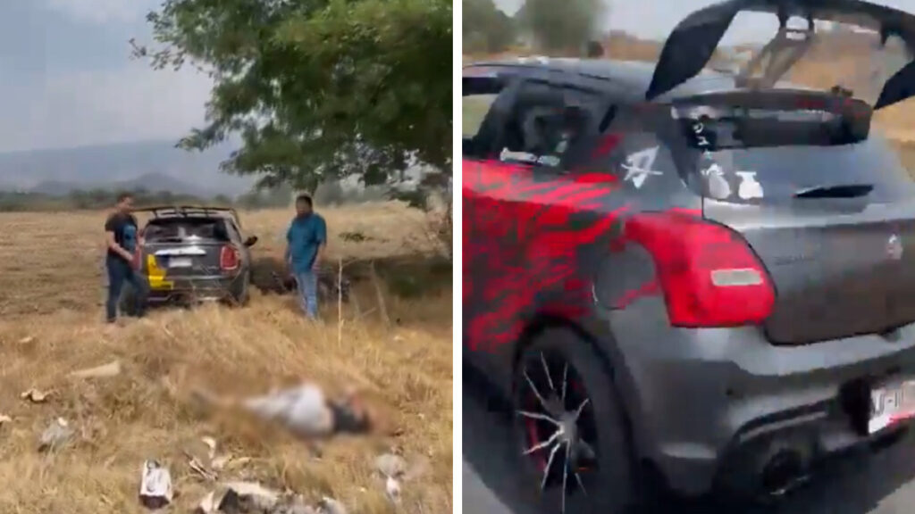 Conductor que iba echando carreritas atropellan a 2 mujeres en carretera de Chalco