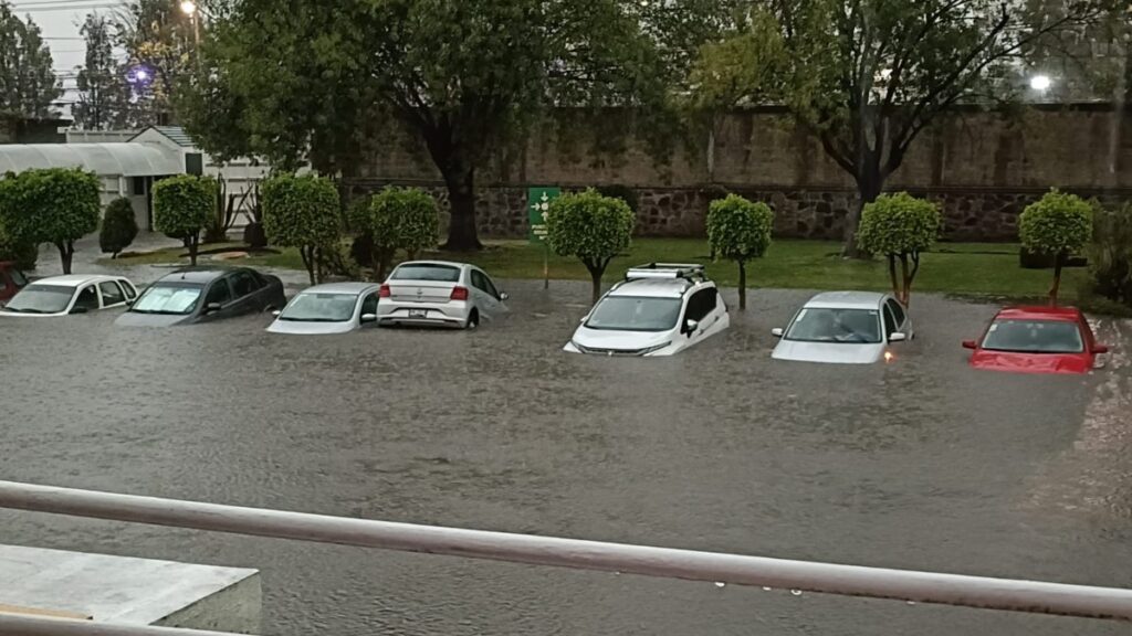 Inundaciones en Puebla por tormenta