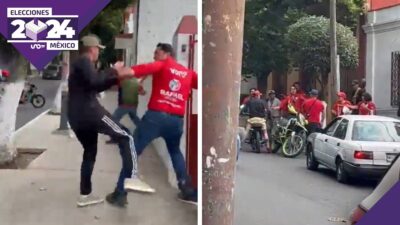 sujetos golpean a Rafael Montiel, candidato a diputado local en Cuajimalpa