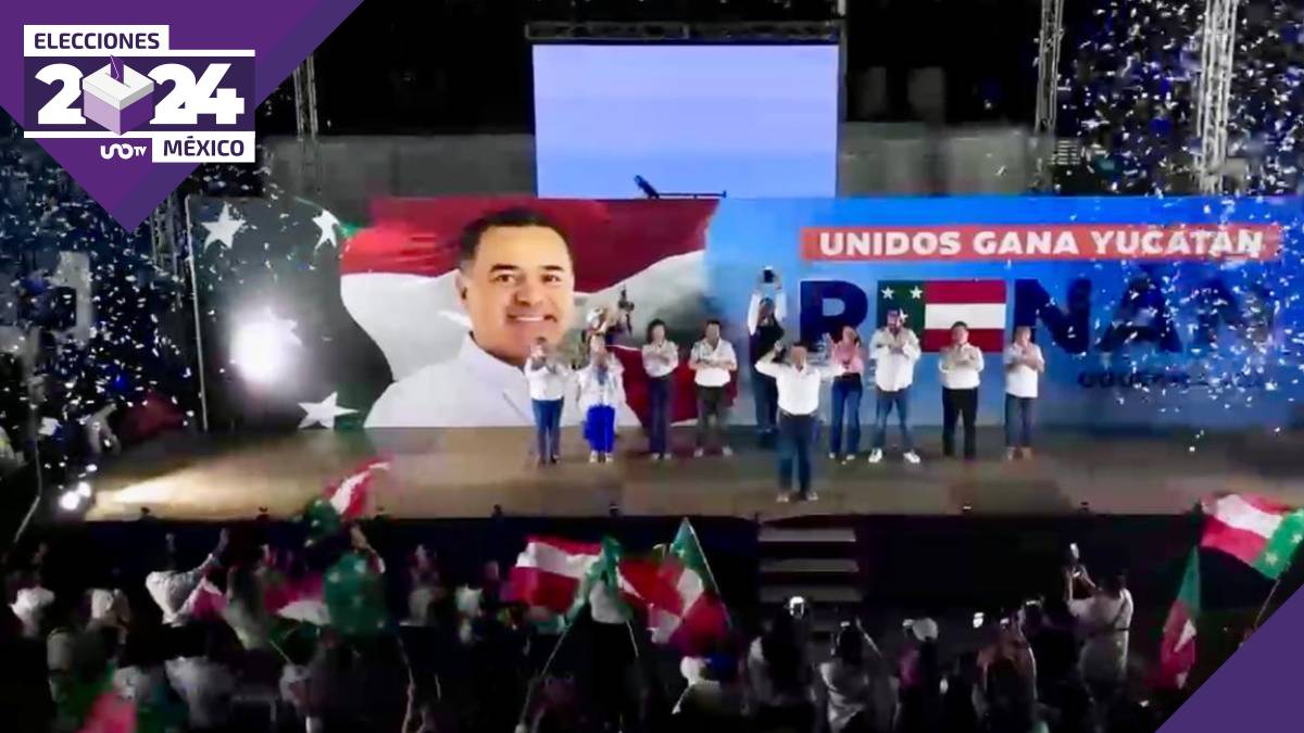 Masivos cierres de campaña de Renán Barrera en Yucatán