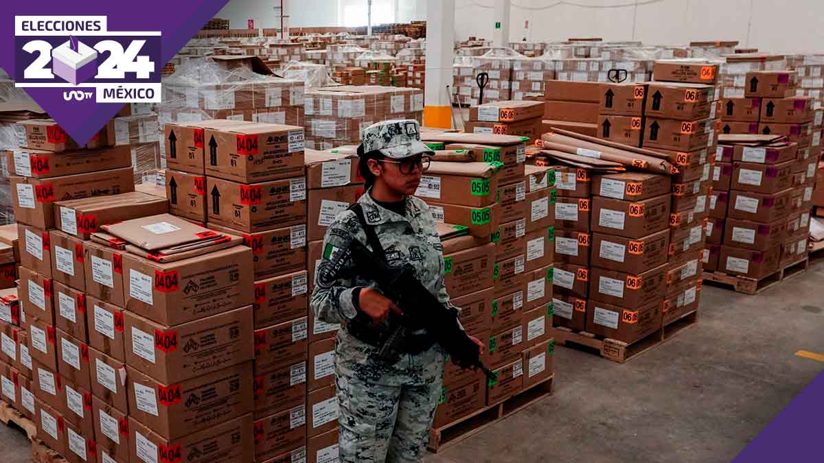 INE inicia distribución del material electoral; las Fuerzas Armadas apoyan con el traslado