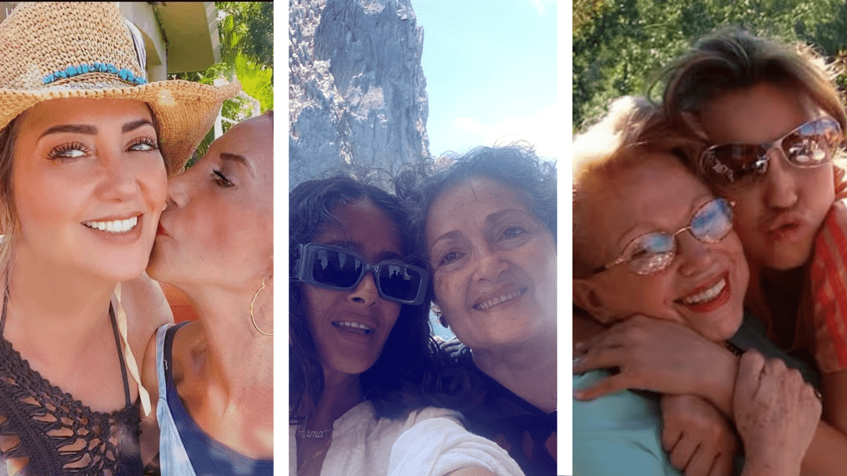 Salma Hayek y otros famosos recuerdan a sus mamás con emotivas fotos por el Día de las Madres