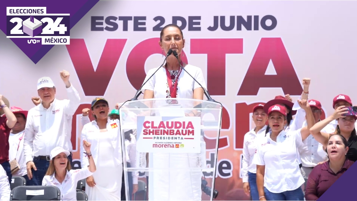 Llama Claudia Sheinbaum en Veracruz a voto masivo este 2 de Junio