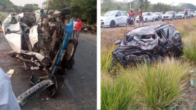 Tabasco: accidente en la vía corta Cunduacán; varios muertos y heridos