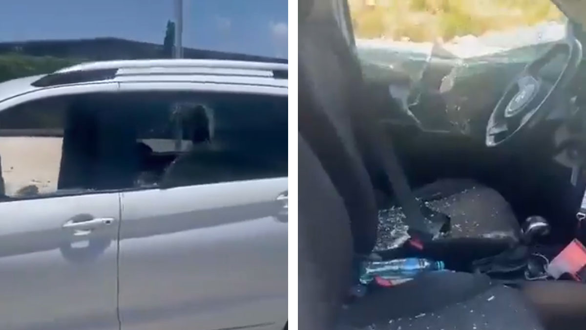 ¡Un caso más! Taxistas regresan a las andadas y destrozan vehículo de Uber en el aeropuerto de Cancún