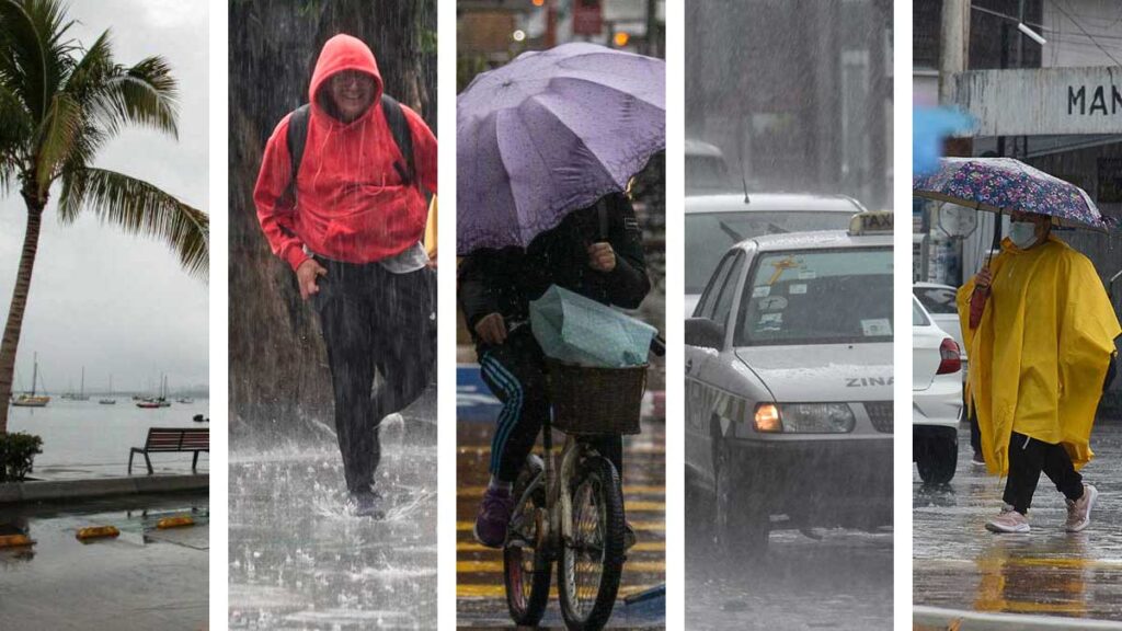 Del 8 al 12 de junio: 5 días de lluvia en estos estados