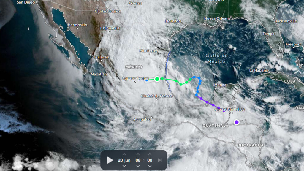 Tormenta tropical Alberto 2024: cómo seguirla desde tu celular