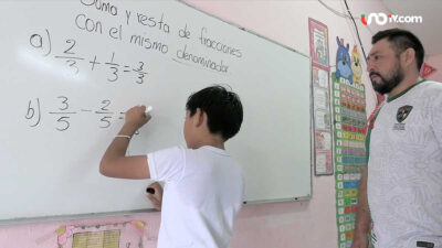 Alex llegó a las Olimpiadas de Matemáticas en Yucatán