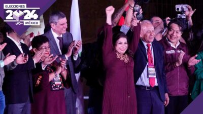 Clara Brugada virtual jefa de Gobierno de acuerdo a conteo rápido