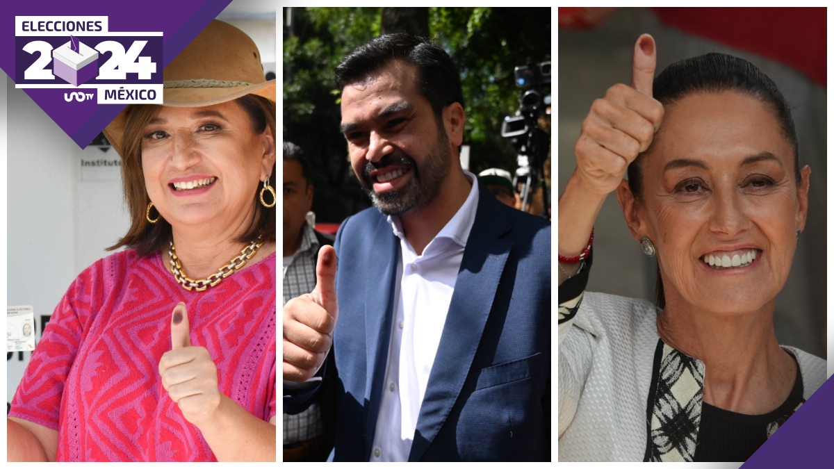Elecciones 2024 en México: Sheinbaum, Xóchitl y Máynez ya votaron este 2 de junio