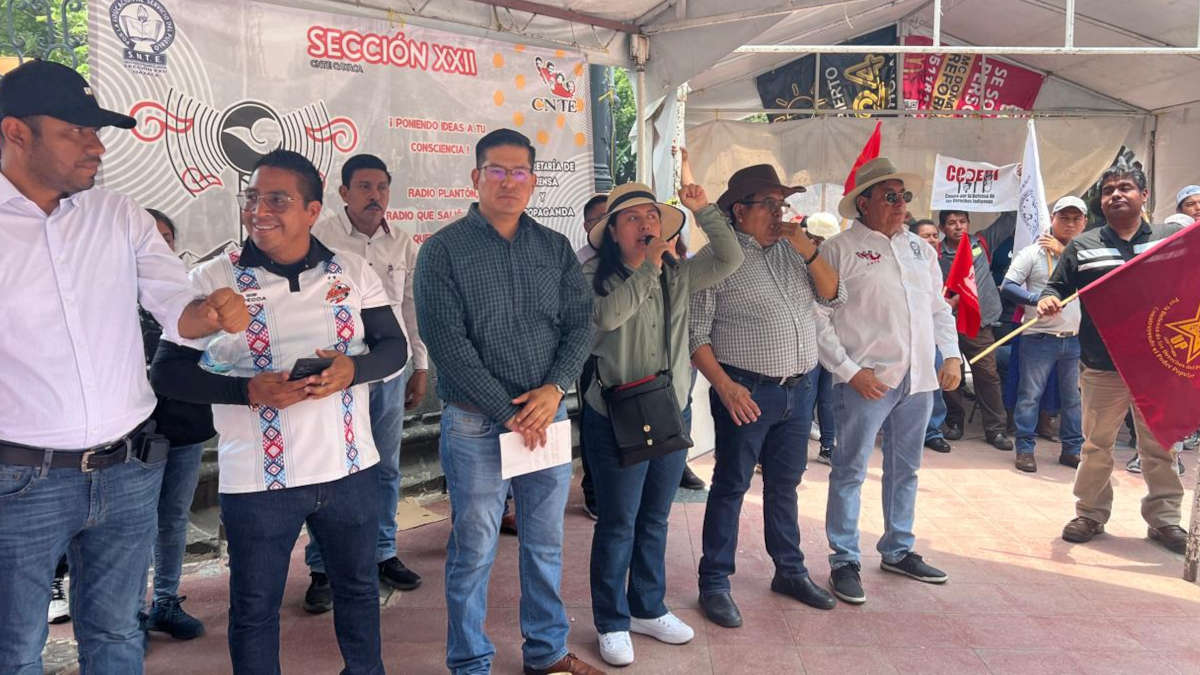 Concluye Sección 22 de la CNTE paro indefinido en Oaxaca; el lunes regresan a clases