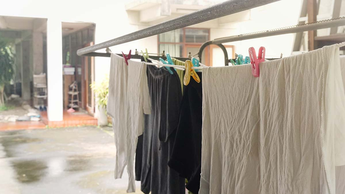 Cómo secar tu ropa en días lluviosos