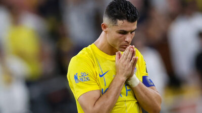 Cristiano Ronaldo llora tras perder la final de la Copa del Rey de Arabia Saudita