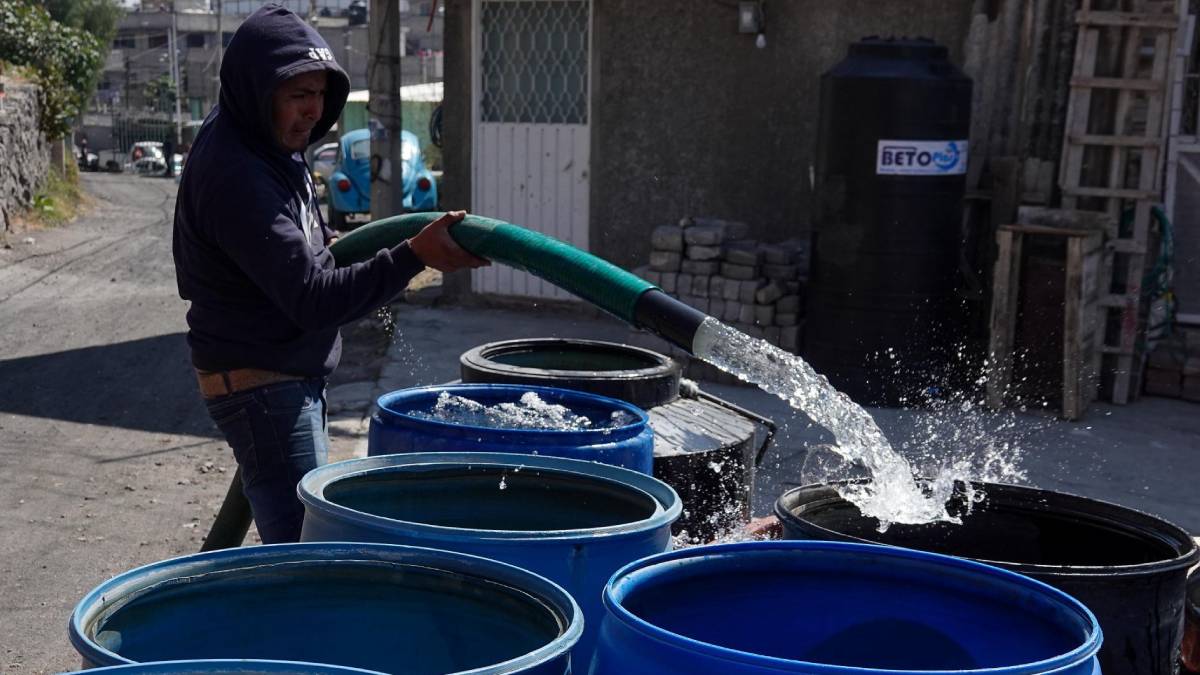 ¡Prepárate! No habrá agua en Valle de México durante varias horas por reparación en el Cutzamala