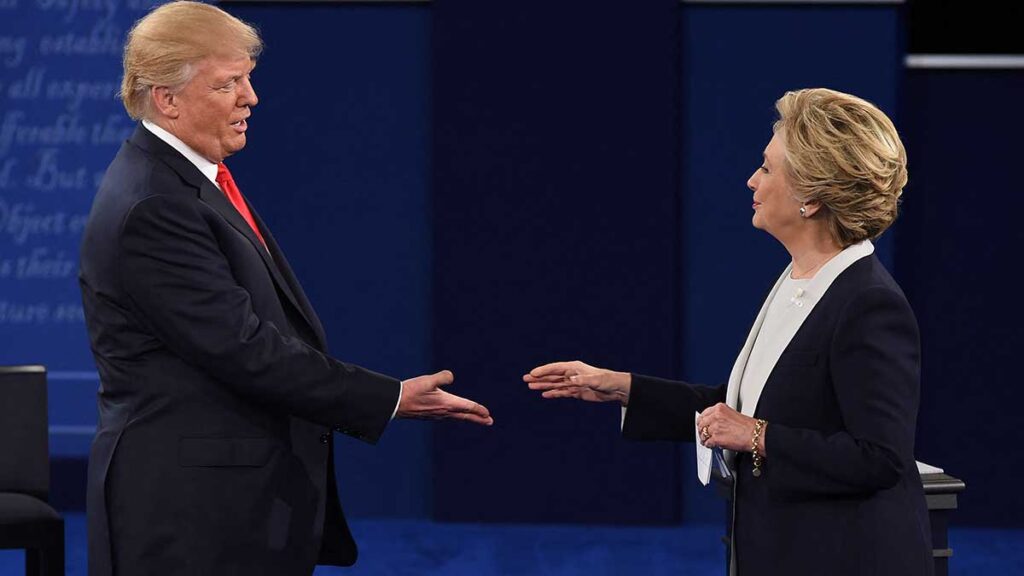 trump y clinton debate