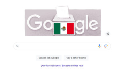 Google le dedica su doodle a las elecciones en México