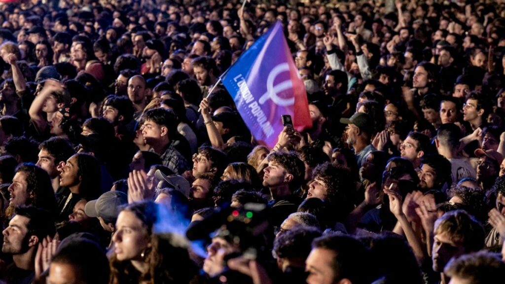 La ultraderecha se hizo con el triunfo en esta etapa de las elecciones de Francia. AFP