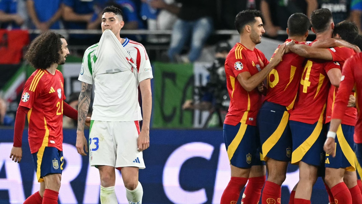 España vence a Italia y asegura lugar en los octavos de la Eurocopa