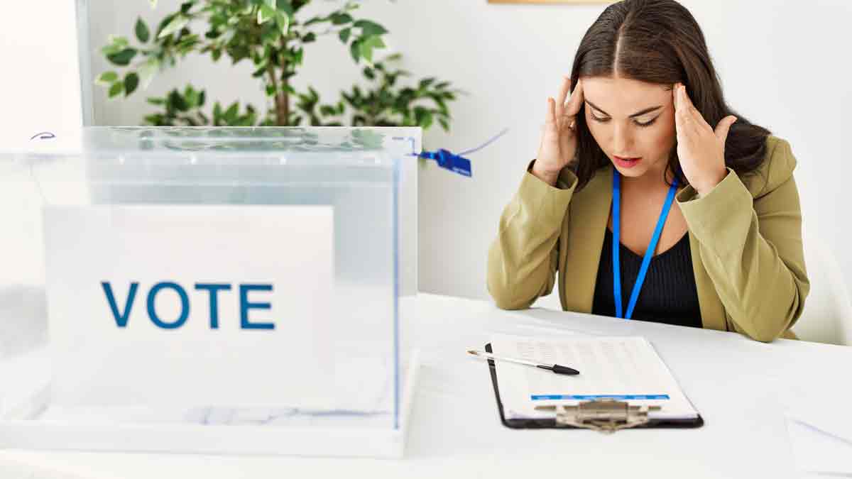 Consejos para aliviar el estrés después de las elecciones 