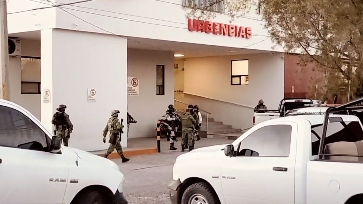Rescate armado: comando libera a preso que era atendido en el Hospital Real de Minas en Fresnillo