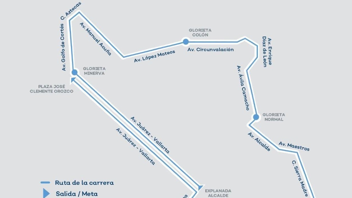 ¡Atención, automovilistas! Habrá cierres viales por la Rodada al Desnudo 2024 en Guadalajara