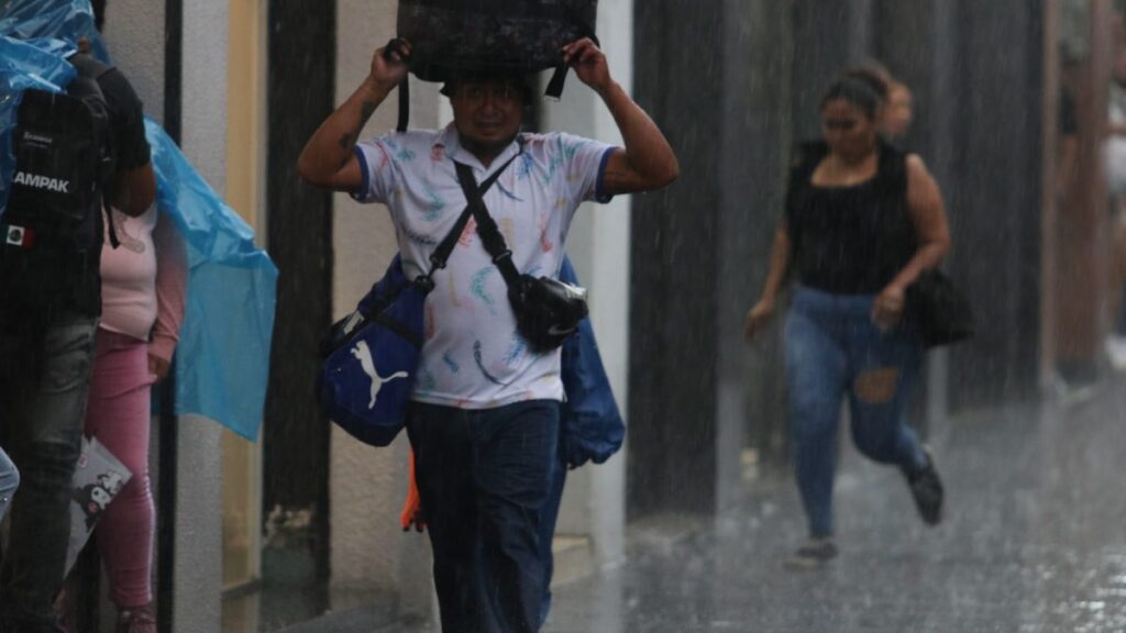 Lluvias fuertes en México