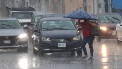 Lluvias sorprenden en Mérida