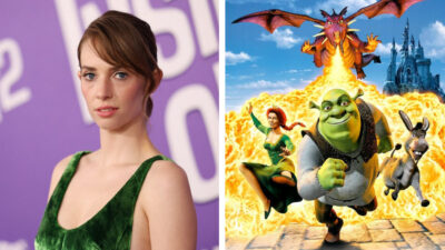 Maya Hawke se confunde en entrevista por "Intensamente 2" y dice que Shrek es de la casa de las ideas