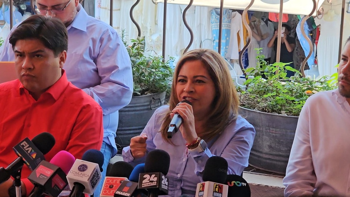 Acusa Lucy Meza fraude en la elección a la gubernatura de Morelos