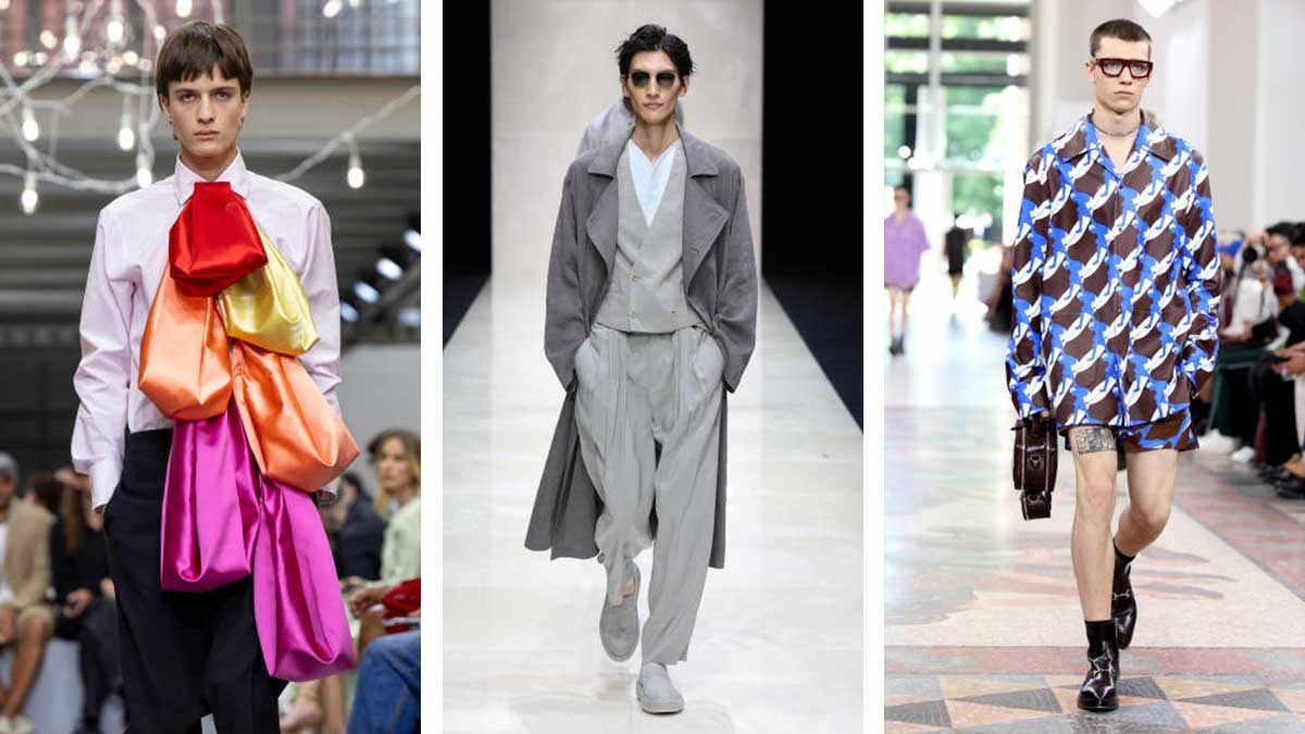 Las novedades de la moda masculina 2025 en Milán Fashion Week