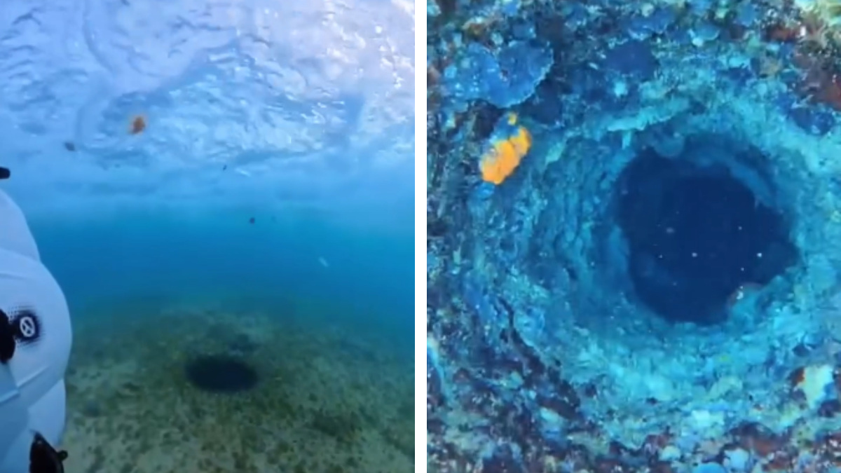 Turistas acuden a fotografiarlo: encuentran ojo de agua en Cozumel; ¿por qué se originó?