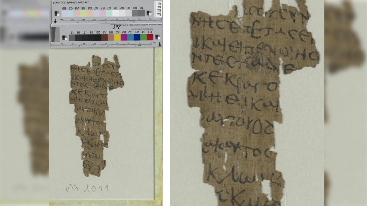 Pasó desapercibido por décadas: descubren papiro sobre la infancia de Jesús