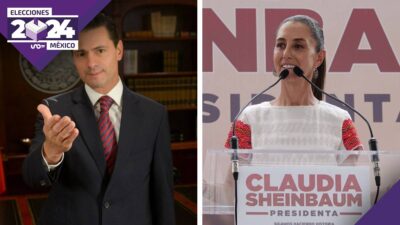 Enrique Peña Nieto llama y felicita a Claudia Sheinbaum