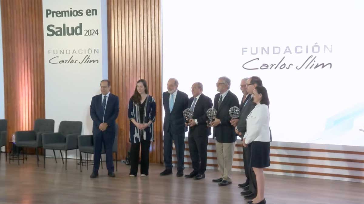 Fundación Carlos Slim entrega Premios en Salud 2024