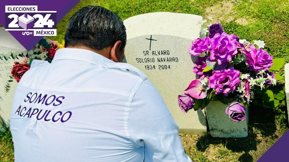 “Te volví a fallar”: candidato de Guerrero va a la tumba de su padre tras perder Elecciones