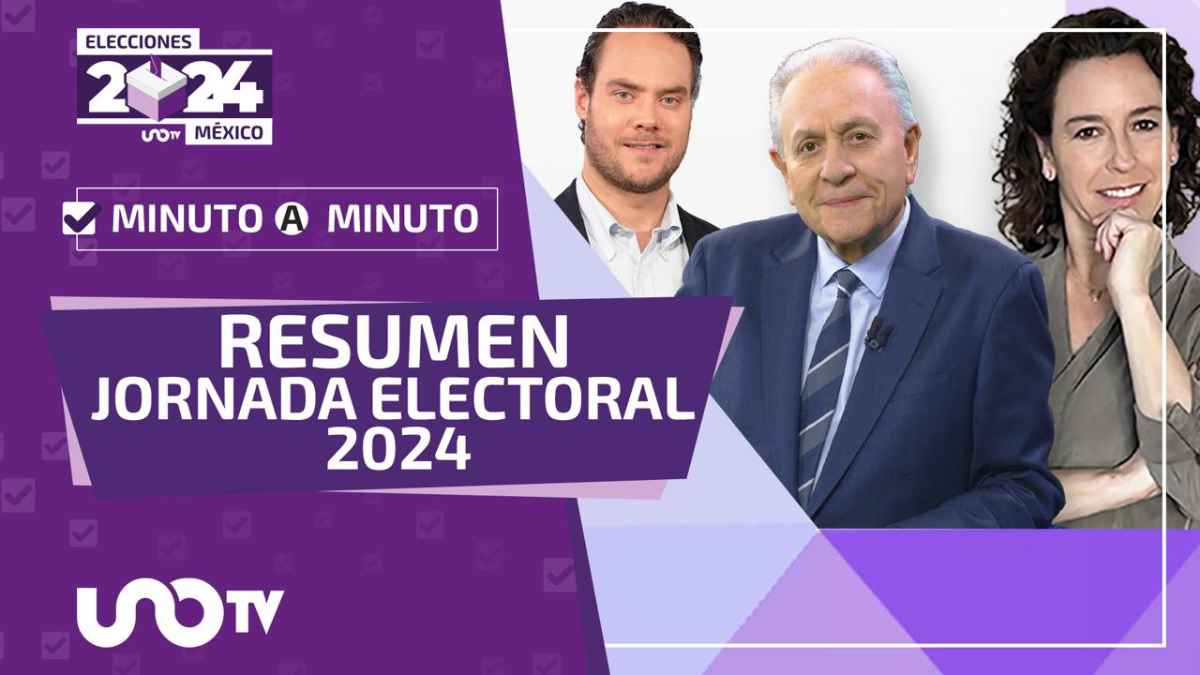 Resumen de la jornada electoral en México 2024: transmisión especial por Uno TV