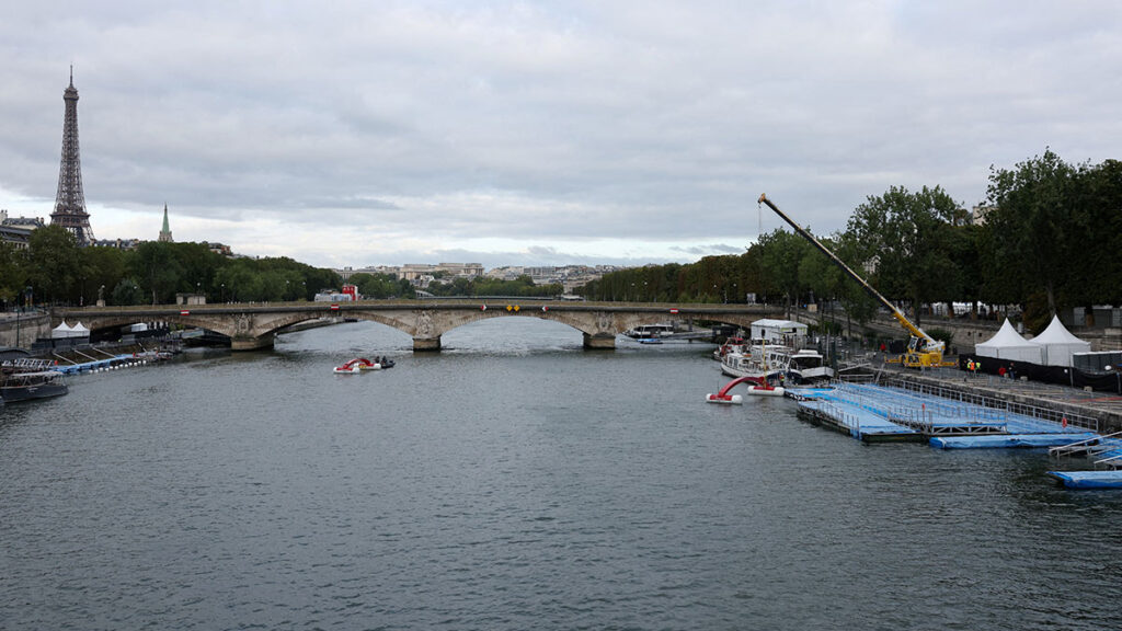 El río Sena supera los límites de contaminación a 35 días de París 2024