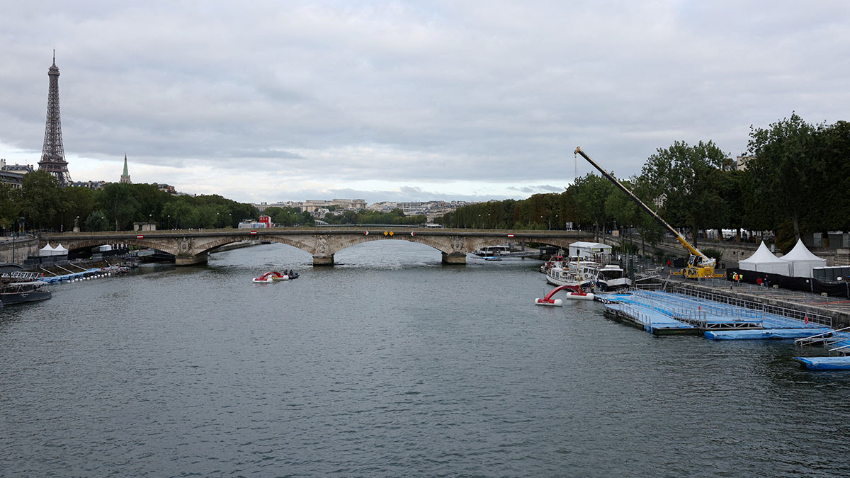 Preocupación olímpica: contaminación del río Sena supera límites a 35 días de los Juegos en París