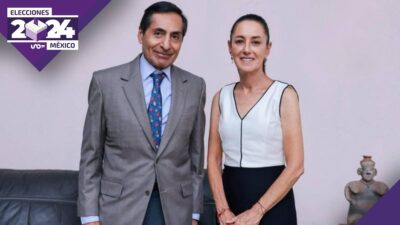 Claudia Sheinbaum se reúne con Rogelio Ramírez de la O