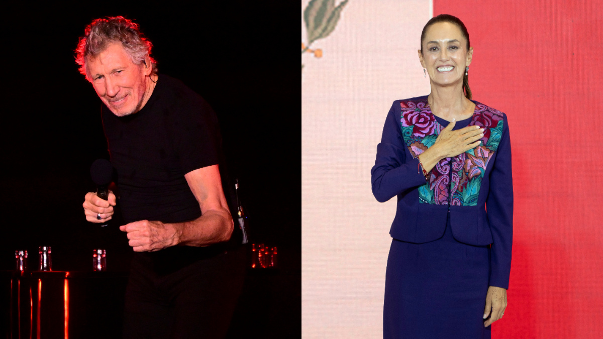 Roger Waters felicita a Claudia Sheinbaum y pide apoyar a Palestina