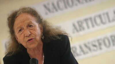 Rosario Ibarra, primera candidata a la Presidencia de México.