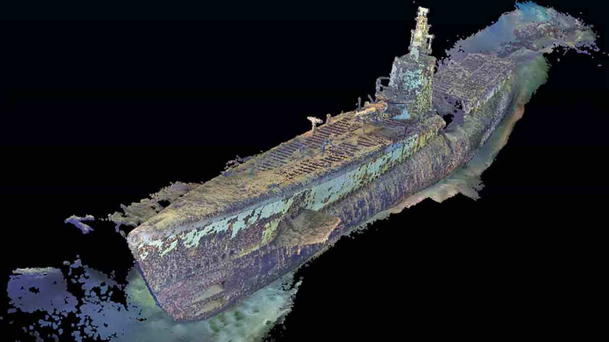 Hallan submarino de la Segunda Guerra Mundial, se hundió hace 79 años
