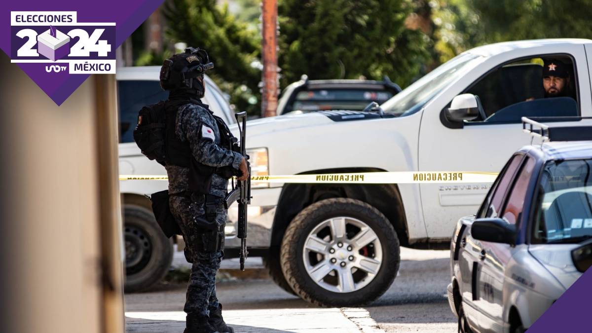 Reportan explosivo en la puerta del INE en Acámbaro, Guanajuato