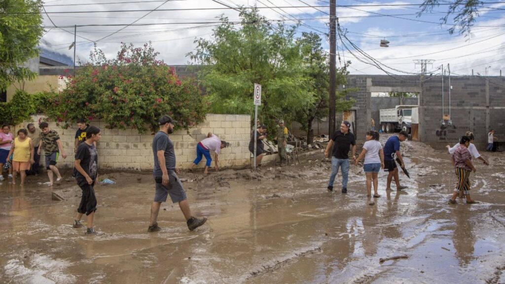 Afectaciones por la tormenta tropical Alberto en Nuevo León
