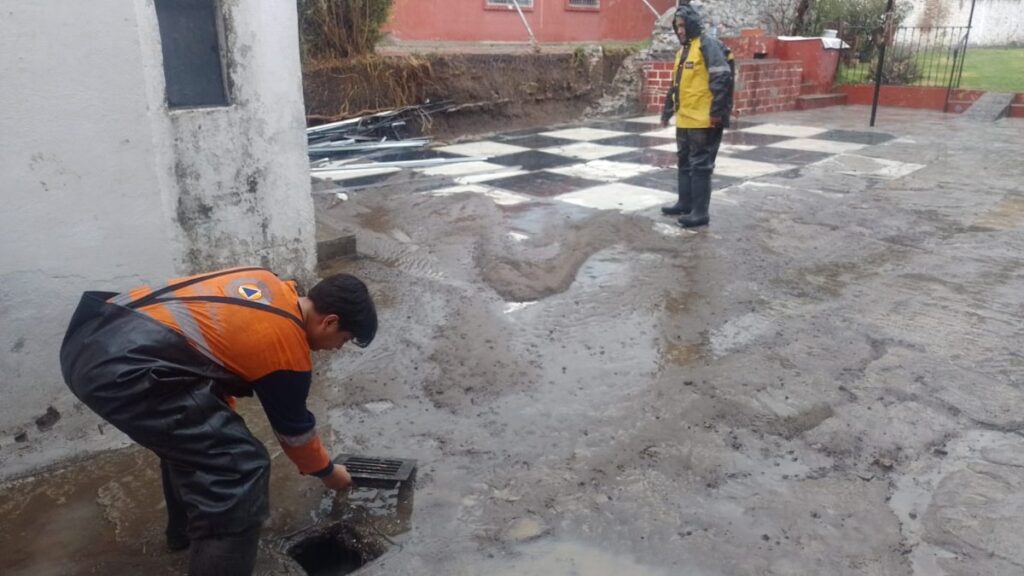 Se presentaron lluvias en Puebla y Veracruz que dejaron inundaciones