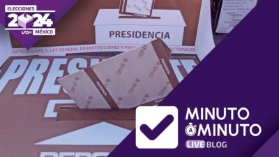 Elecciones México 2024 cierran casillas para votación.